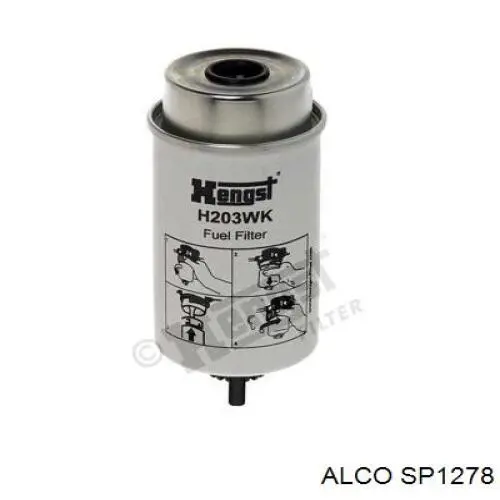 SP1278 Alco топливный фильтр