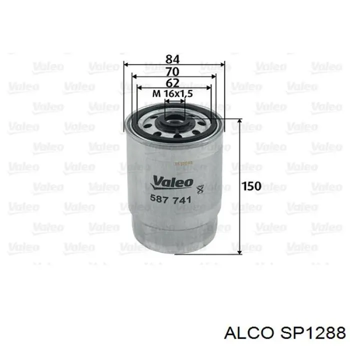 Фильтр тонкой очистки топлива Alco SP1288 цена, от 13.05 USD