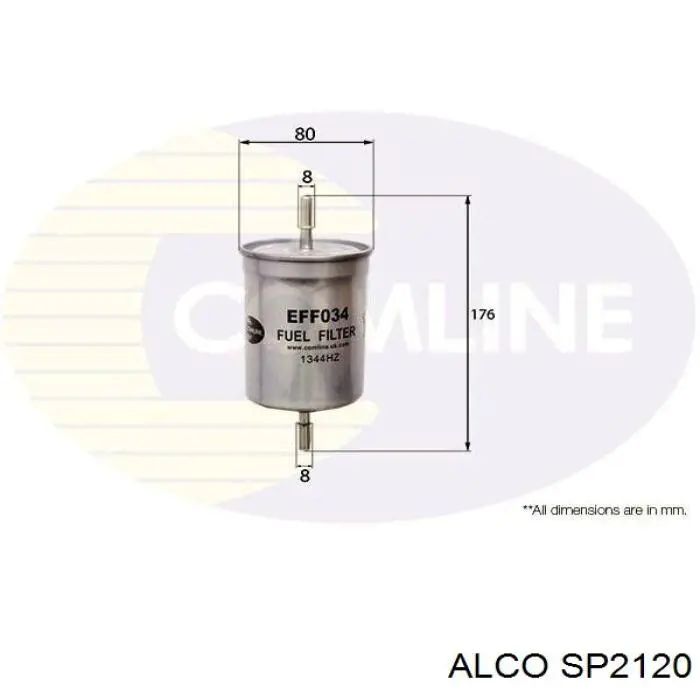 SP2120 Alco топливный фильтр