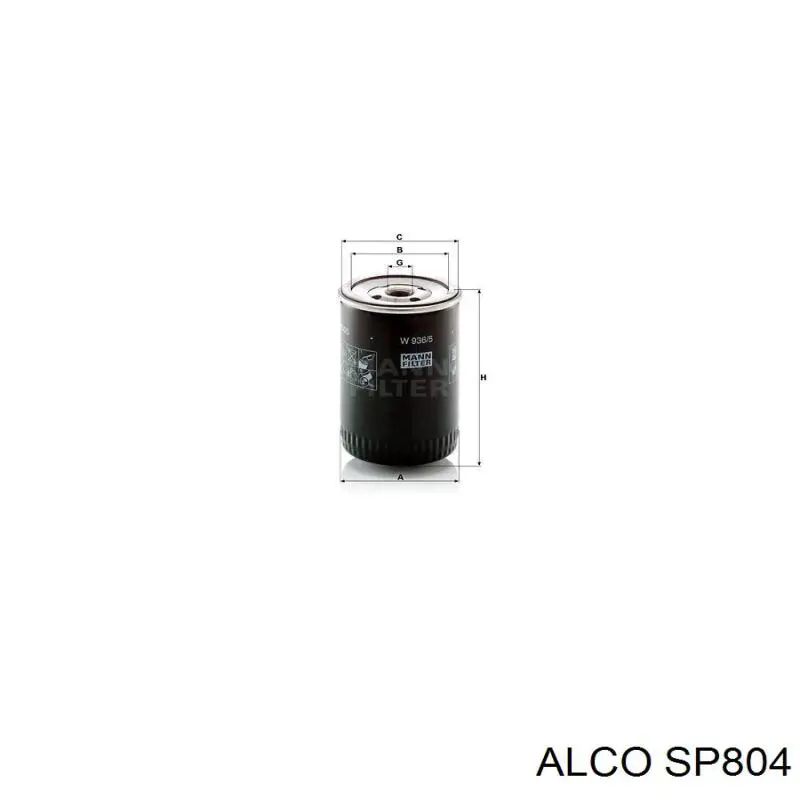 Купить SP804 Alco Фильтр центробежный очистки масла