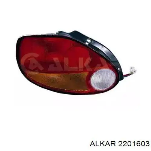 2201603 Alkar фонарь задний левый