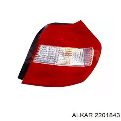 2201843 Alkar фонарь задний левый