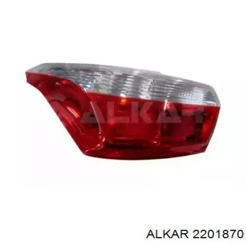 Задняя левая фара Citroen C-Elysee седан (2013 - 2026) цена, от 81.06 USD