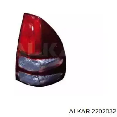 Фонарь задний правый 2202032 Alkar