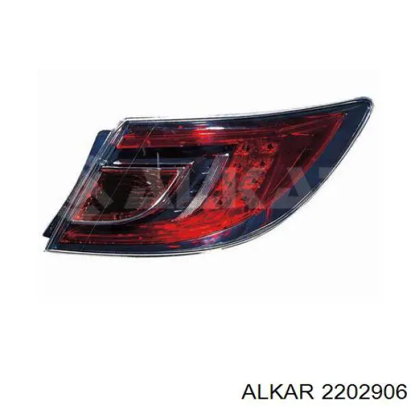 Купить GS1F51150K Mazda Фонарь задний правый, внешний