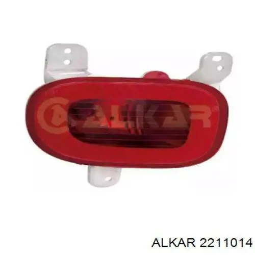Фонарь противотуманный задний Polcar 30A197X