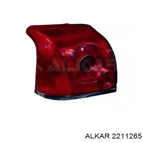 2211265 Alkar фонарь задний левый