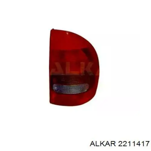 Фонарь задний левый 2211417 Alkar