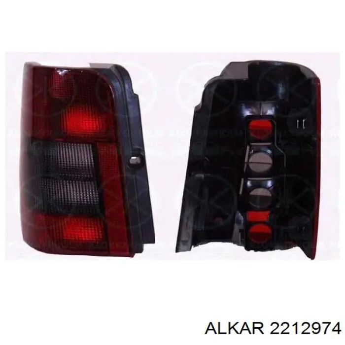 Купить 2212974 Alkar Задняя правая фара