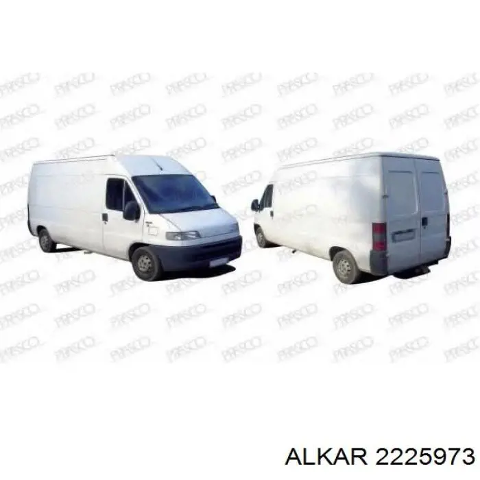 Фонарь задний левый 6350AL Peugeot/Citroen