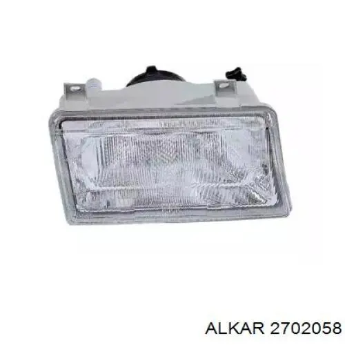 Фара правая 2702058 Alkar