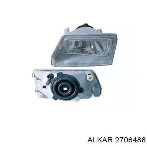 Фара правая 2706488 Alkar