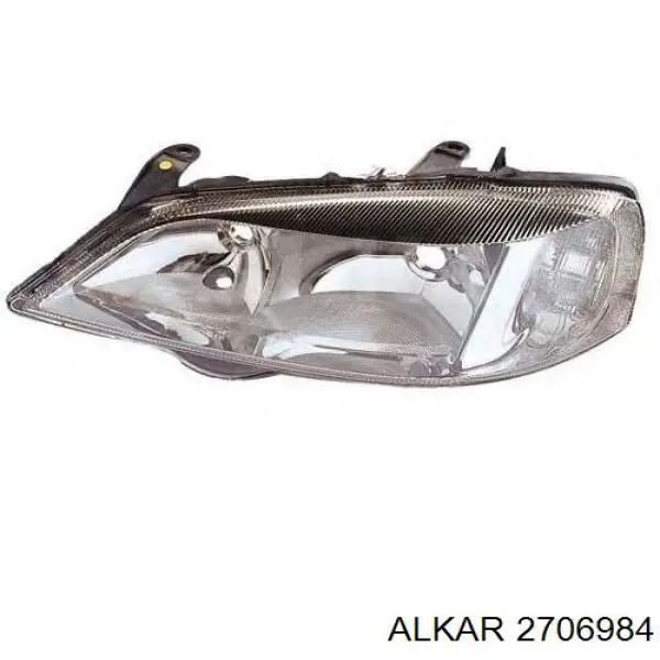Фара правая Polcar 956710E