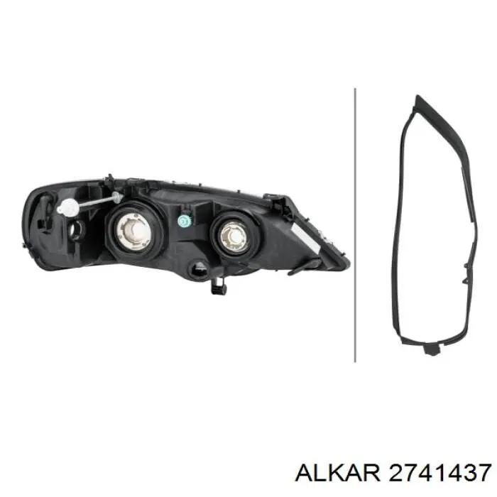 Купить 2741437 Alkar Фара левая передняя