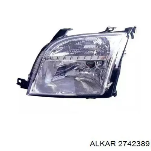 Фара правая 2742389 Alkar