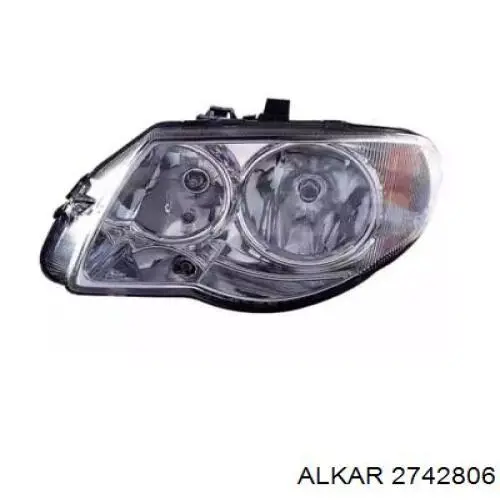 Фара правая 2742806 Alkar