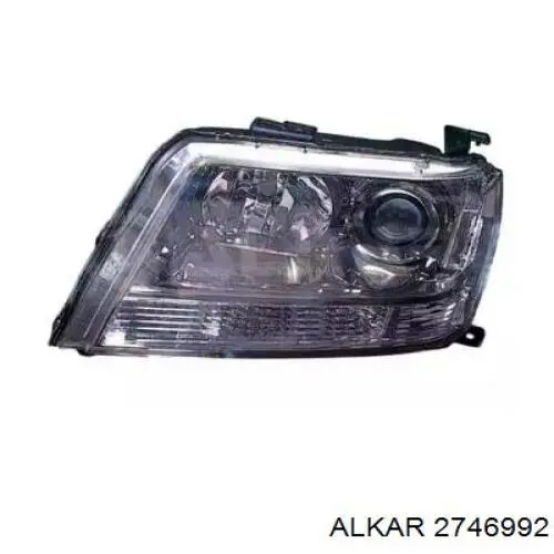 Фара правая 2746992 Alkar