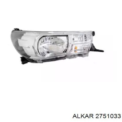 Luz esquerda para Toyota Hilux (GUN12, GUN13)