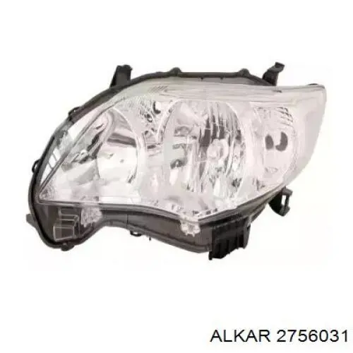 Фара правая 2756031 Alkar