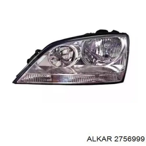 Фара правая 2756999 Alkar