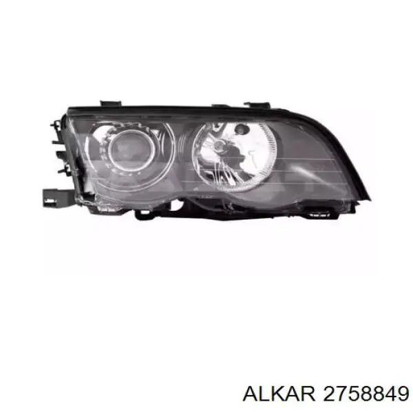 Фара правая 2758849 Alkar