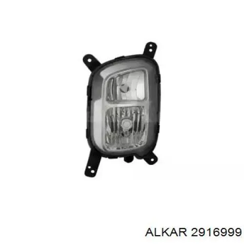 2916999 Alkar luzes de nevoeiro direitas