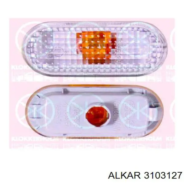 Повторитель поворота в крыло Alkar 3103127 цена, от 6.36 USD