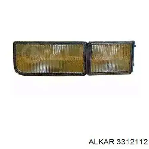 3312112 Alkar заглушка (решетка противотуманных фар бампера переднего правая)