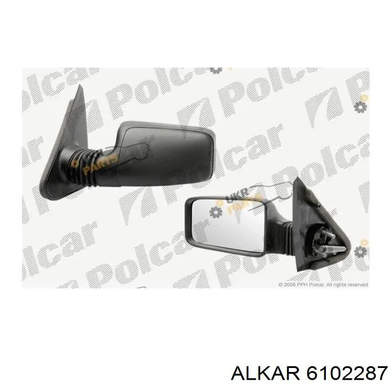 Купить 8148P0 Peugeot/Citroen Боковое зеркало заднего вида правое
