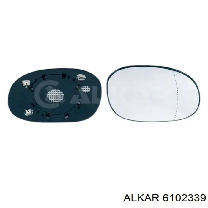 Наружное зеркало правое Alkar 6102339 цена, от 35.07 USD