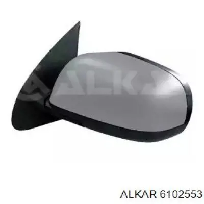 6102553 Alkar espelho de retrovisão direito