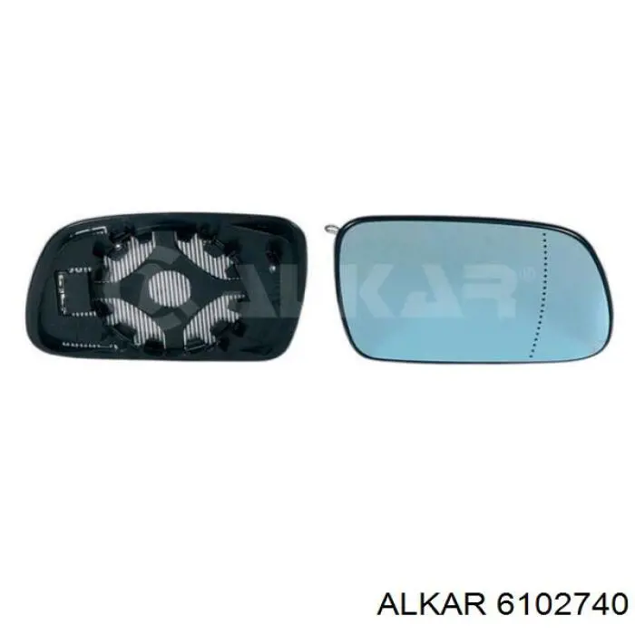 Правое зеркало 6102740 Alkar