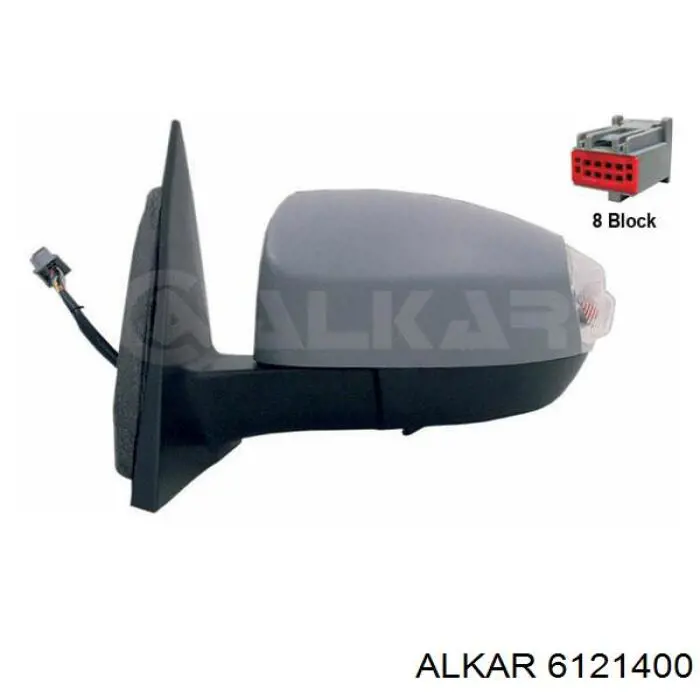 Зеркало левое Ford 1322605