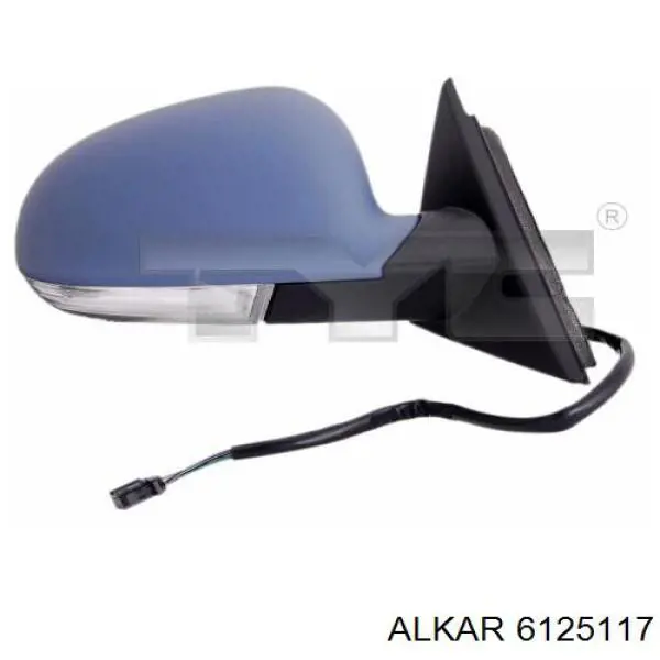 Зеркало заднего вида, левое Alkar 6125117 цена, от 71.50 USD