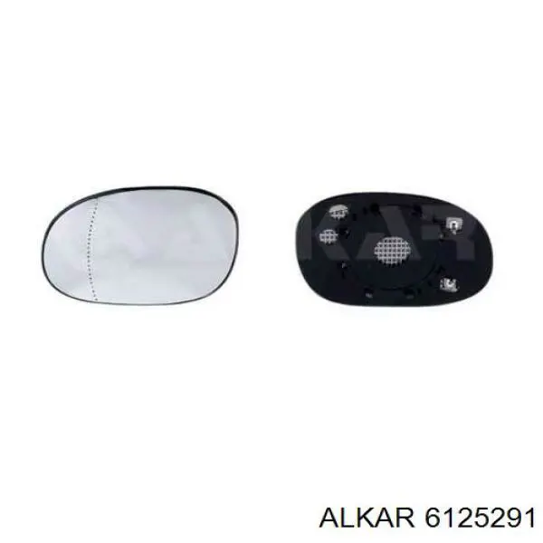 Зеркало заднего вида, левое Alkar 6125291 цена, от 52.92 USD