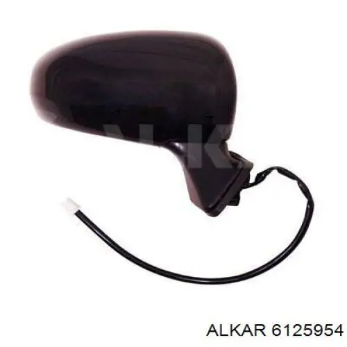 Левое боковое зеркало на Toyota Prius  ZVW30