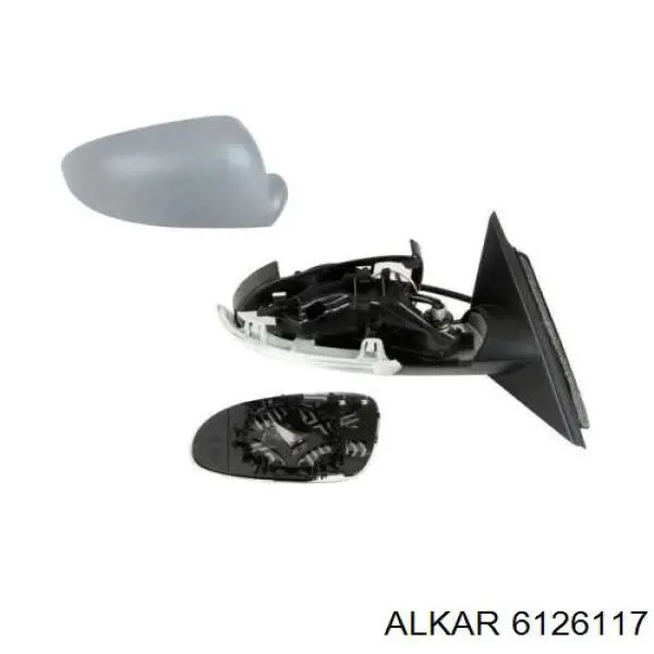 Купить 6126117 Alkar Боковое зеркало заднего вида правое