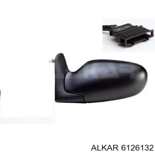 Наружное зеркало правое Alkar 6126132 цена, от 53.11 USD