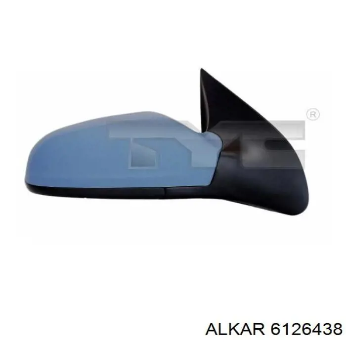Правое зеркало 6126438 Alkar