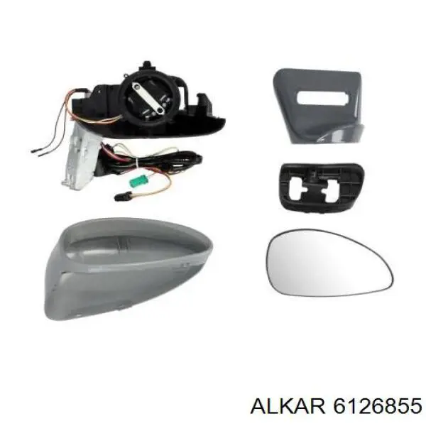 Наружное зеркало правое Alkar 6126855 цена, от 58.48 USD