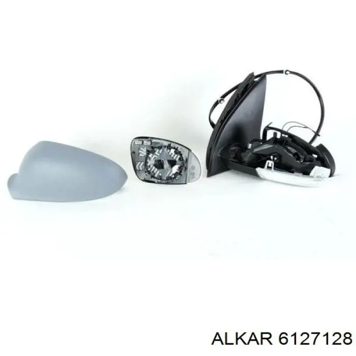 Купить 6127128 Alkar Наружное зеркало левое