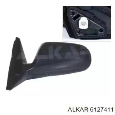 Зеркало заднего вида, левое Alkar 6127411 цена, от 42.99 USD