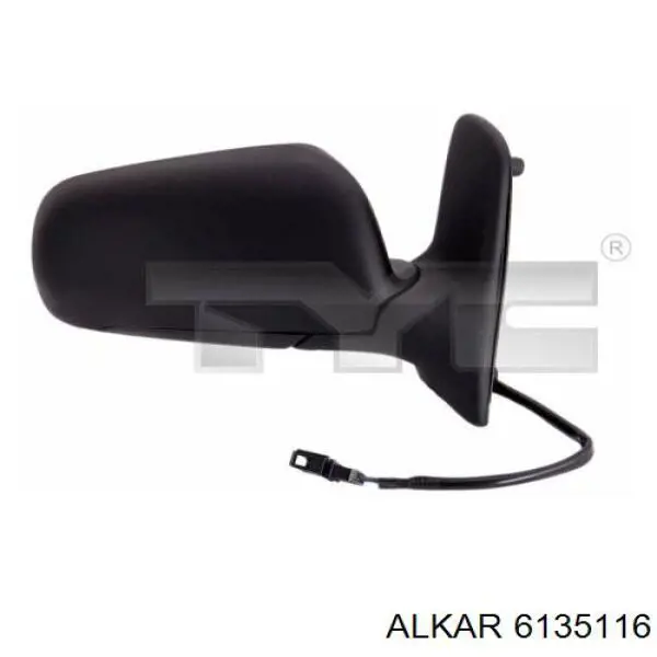 Купить 6135116 Alkar Наружное зеркало левое