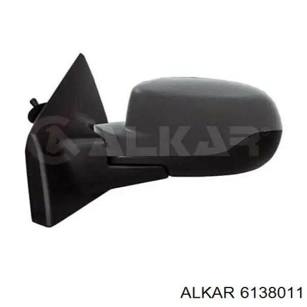 Правое боковое зеркало Alkar 6138011