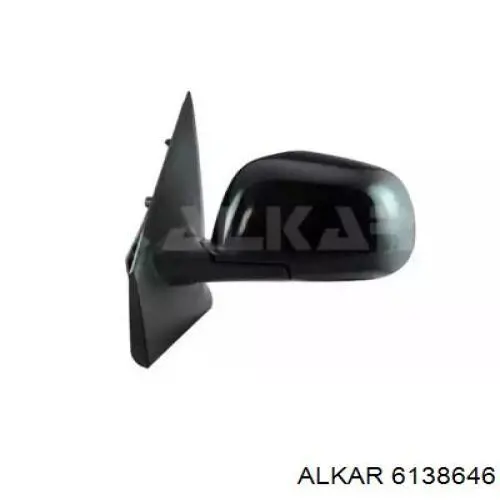 6138646 Alkar espelho de retrovisão direito