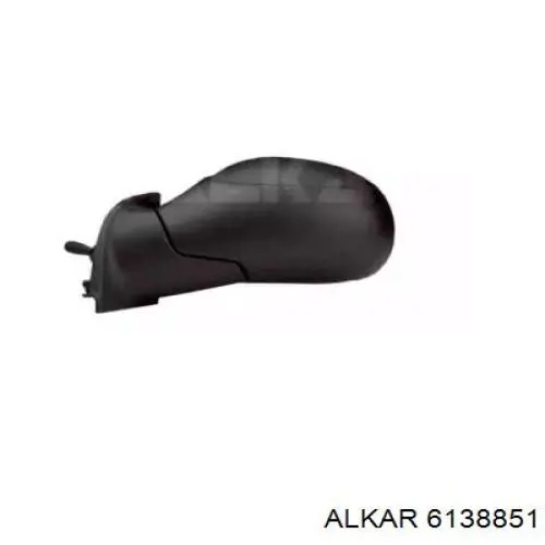 Правое боковое зеркало 6138851 Alkar