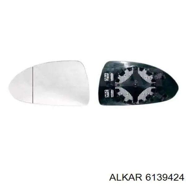 Зеркало заднего вида, левое Alkar 6139424 цена, от 44.00 USD
