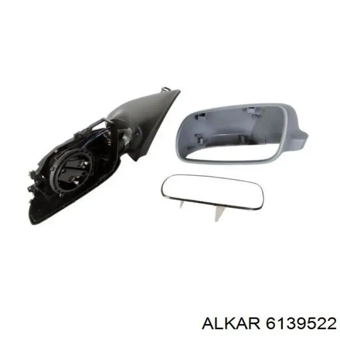 Купить 6139522 Alkar Наружное зеркало левое