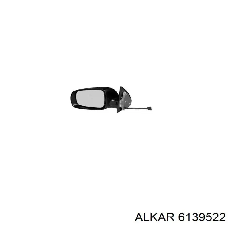Левое боковое зеркало 6139522 Alkar