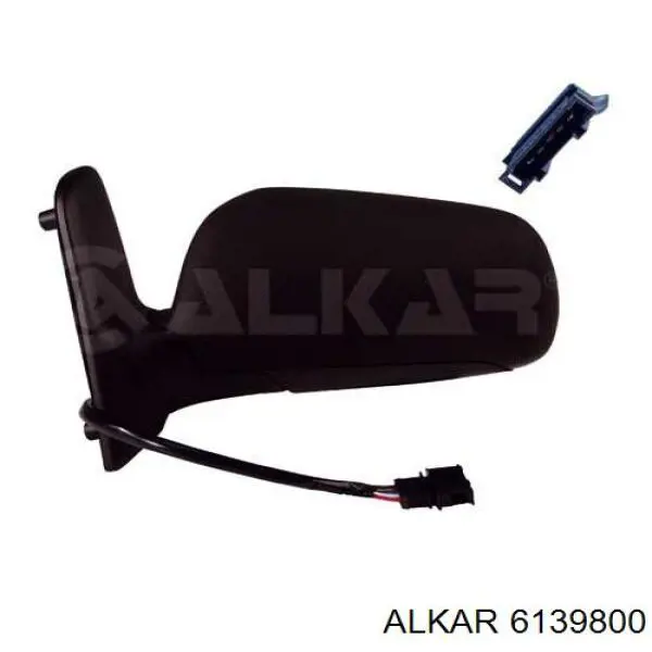 Зеркало заднего вида, левое Alkar 6139800 цена, от 54.03 USD